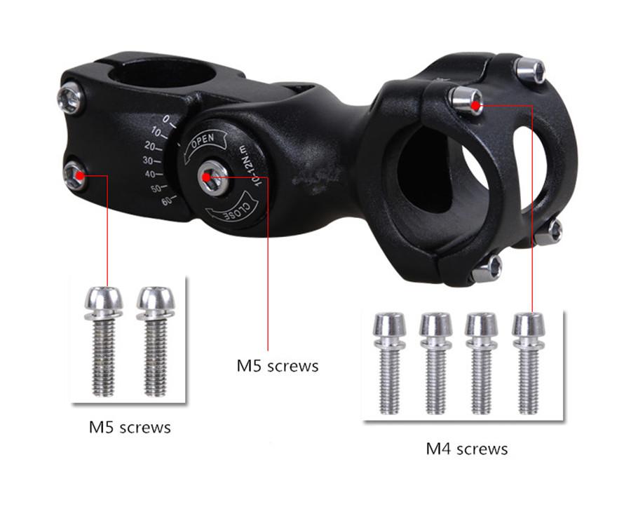 New Aluminum Alloy 25.4x110mm Adjustable Bicycle Road Bike Handlebar Stem Riser