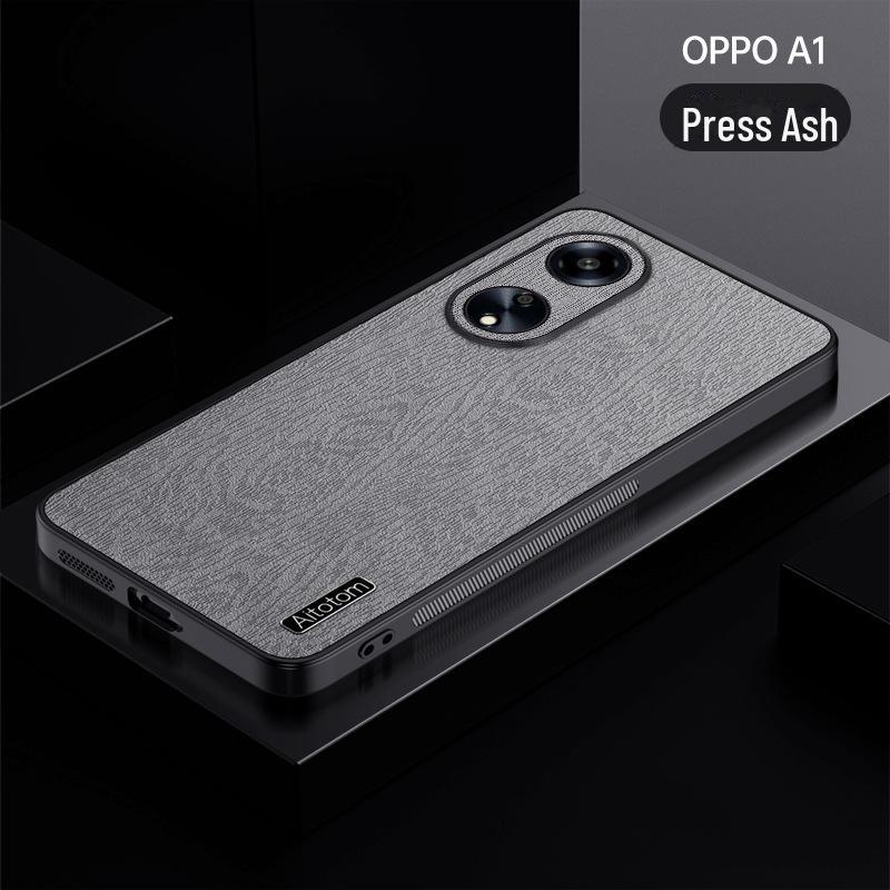 Совместимый чехол OPPO A1 Honeycomb Mesh Soft Case - A56s/A58x Bark Pattern 5G Защитный чехол