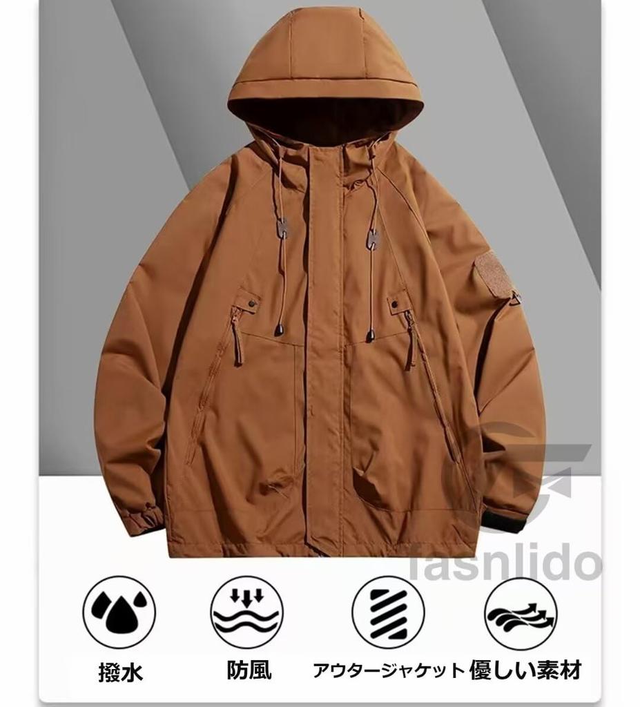 Windbreaker Jumper Light Outerwear Mountain Parka Blouson Jacket Outdoor Water Repellent Windproof Cold Protection Loose Large Size Lightweight