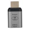 4K 60hz Type-C Female To HD Male Adapter Aluminum Alloy Shell HD Adapter Connector  for OS X