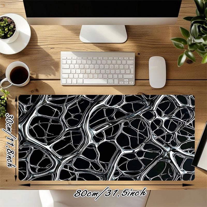 1PC network structure Oversized Mouse Pad - Non-Slip Rubber Base Perfect for Office School Esports Home Decor Desk Mat 251A