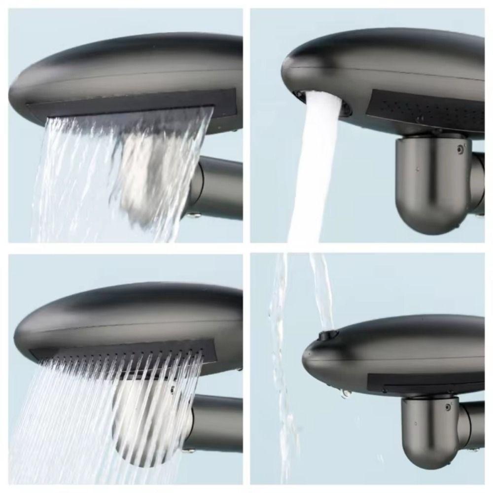 4 Modes Waterfall Basin Faucet Gentle Water Flow Cold Hot Water Faucet Water Sink Tap  Washstand