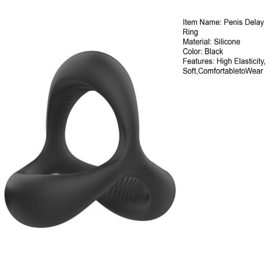 Кольцо для пениса без вибрации, продлевает климакс, мягкий мини-корректор пениса, стопорное кольцо, мужская поставка