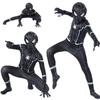 Stylish Black Spider-man Homecoming Cosplay Jumpsuit Featuring Exquisite Workmanship For All Ages