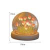 Day Gift Home Ornament Artificial Flower Luminous Table Lamp Bedside Sleep Lights Tulip Night Light