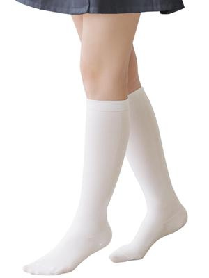 Maison Peony Компрессионные Хлопковые Высокие Носки Смесовые Зимние Для Полета В Самолете Теплые 22-26 см Носки Рабочие Ниже Колена Унисекс