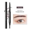 Jianmei Chuangyan Dual-Head Triangle Eyebrow Pencil - Ultra-Fine, Waterproof, Sweatproof, Natural, Long-Lasting.