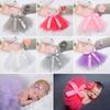 Baby Matching Photography Prop Newborn Infant Tutu Skirt Baby Headband Hairband Newborns Costume