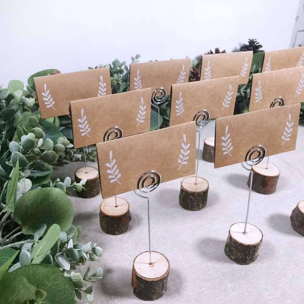 50Pcs Small Tent Card Place Cards Dining Table Decorations Seat Card New Wedding Name Cards