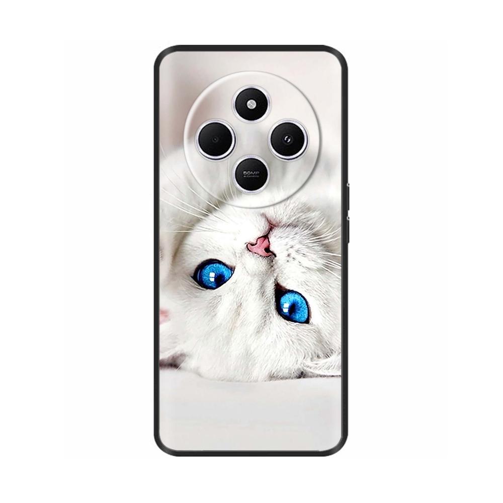 For Xiaomi Redmi A4 5G Case Xiaomi Redmi A4 5G Cover Luxury Shockproof Soft Black Silicone Phone Cover For Xiaomi Redmi A4 Funda