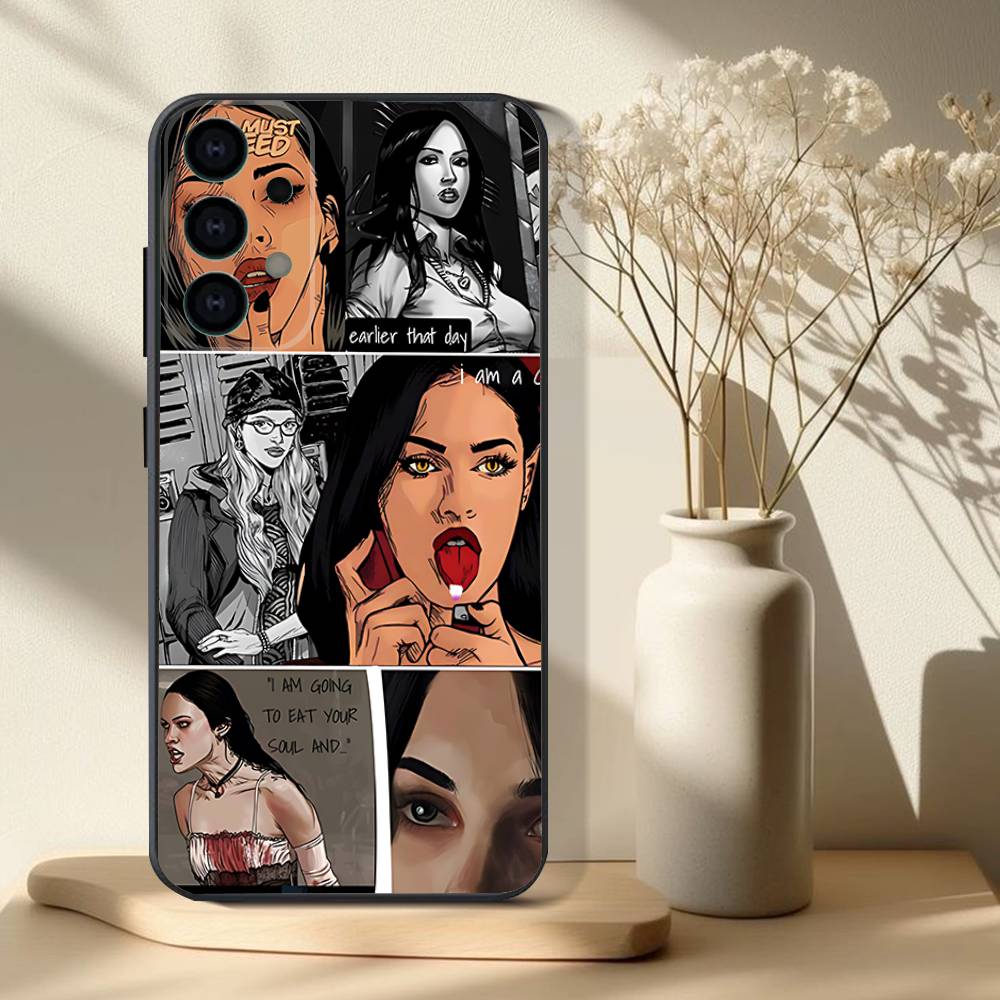 Чехол Megan Fox Jennifer's Body для Samsung Galaxy S21 S25 FE S24 S23 Ultra S20 S9 S22 Plus S10 TPU Чехол