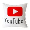 Modern Decorative Pillow Case Youtube Throw Pillow Case Red Square Pillow Case Home Decoration Velvet Movie Unique  .