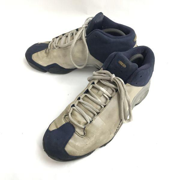 Nike Кроссовки AIR ZOOM GP 2 с высоким верхом Молочно-белый Темно-синий US8.5 26.5 830204 141 Payton(ИСПОЛЬЗОВАЛ)