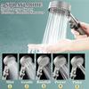 5-Mode Filtered Shower Head High Pressure Adjustable Sprayer with 5 Filters Water Saving Handheld Shower Set for Home RV Dorm