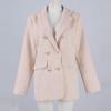 Women's Casual Loose Tweed Suit Jacket Fashionable Casual Long Sleeved Jacket Jacket
