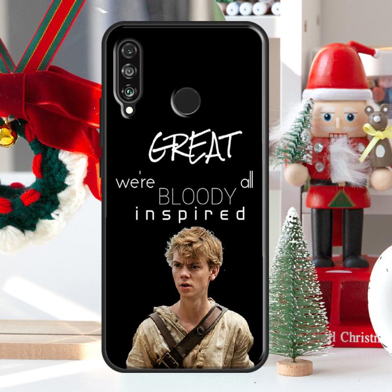 Цитаты из «Бегущего в лабиринте» Для чехла Huawei Nova 7i 8i 11i 12i 12s Y73 Y70 Y90 Y60 Y72 Y61 Y91 9 10 SE P30 Pro P40 Lite