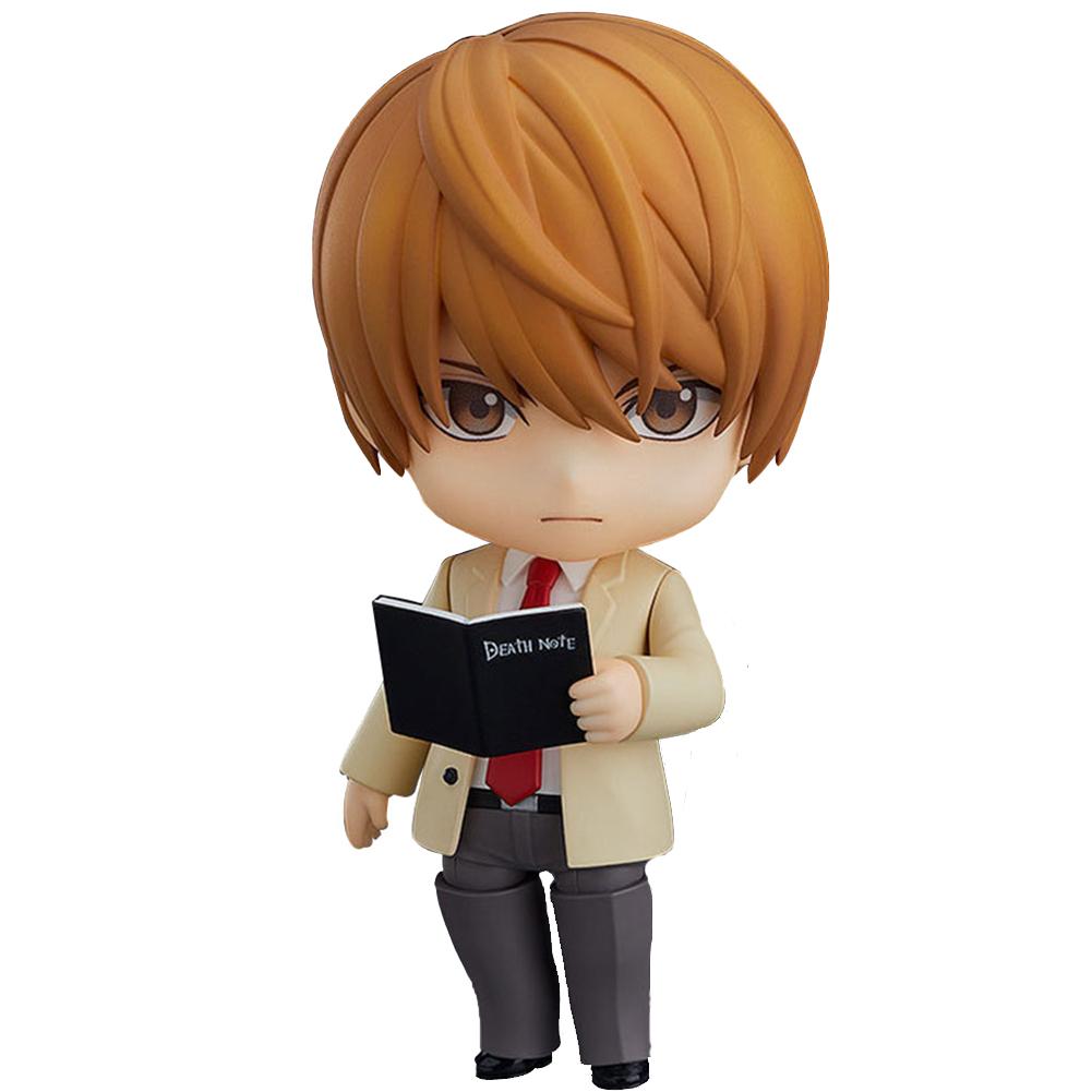 Q Version Anime L Light Yagami Figure Light Yagami Action Figure L Light Yagami Sitting Figurine Doll Model Toy Boy Statue Gift
