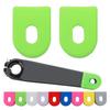 1pair MTB Road Bike Crank Protector Carbon Crankset Silicone Gel Cover Protective Sleeve Bicycle Boots Bicycle Accessories