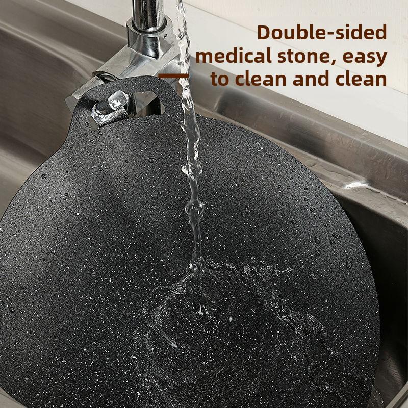 Портативная круглая корейская железная сковорода для барбекю и омлета с двойными ручками для кемпинга на открытом воздухе