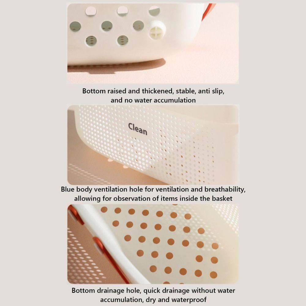 С ручкой сливная корзина штабелируемый органайзер для туалетных принадлежностей не деформируется корзина для ванной ванная комната