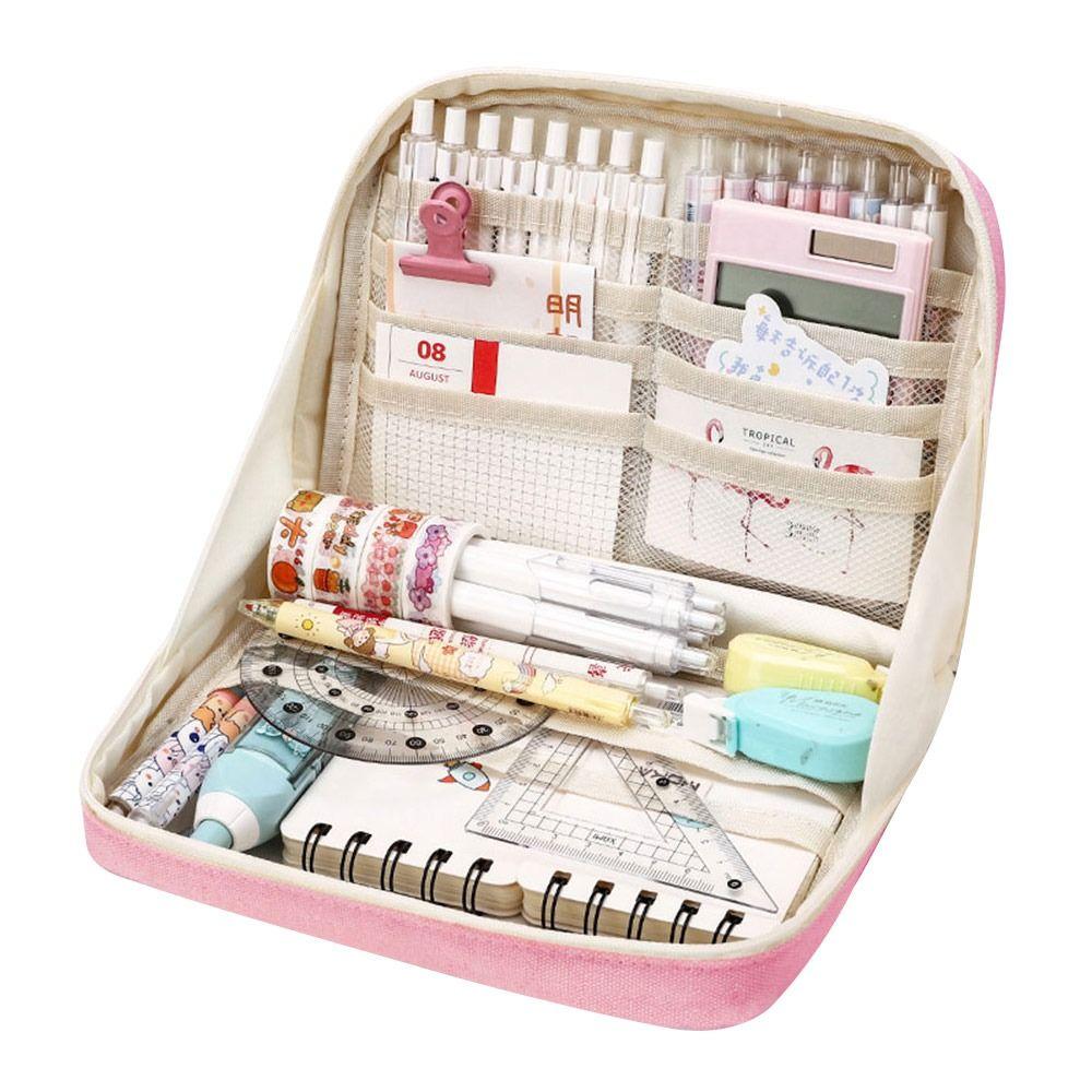 Прозрачный пенал большой вместимости, новая сумка для ручек, для студентов