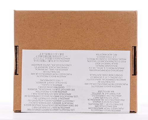 Разъемы типа «банан» Amazon Basics для подключения динамиков, 6 пар (12 шт.), 1.37см x 1.37см x 4.11см, Черный