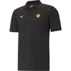 Scuderia Ferrari Racing Series Logo Breathable Sweat-Absorbing Sports Short Sleeve Polo Shirt Men Polo Shirts Black 599843-01