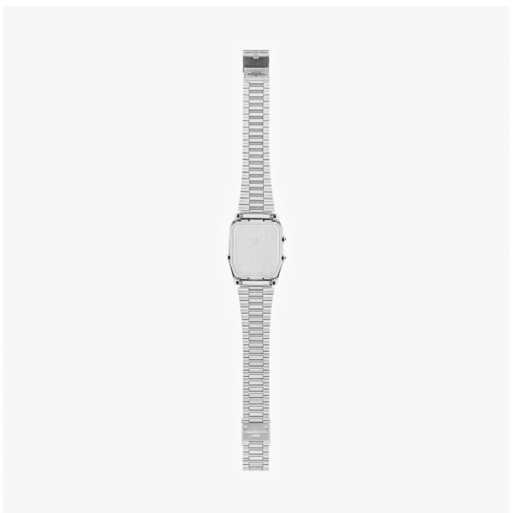 Casio Aq 800e 7a2df  Aq 800e 7a2  Аналогово-цифровые Квадратные Винтажные Ретро Общественные Металлические Часы