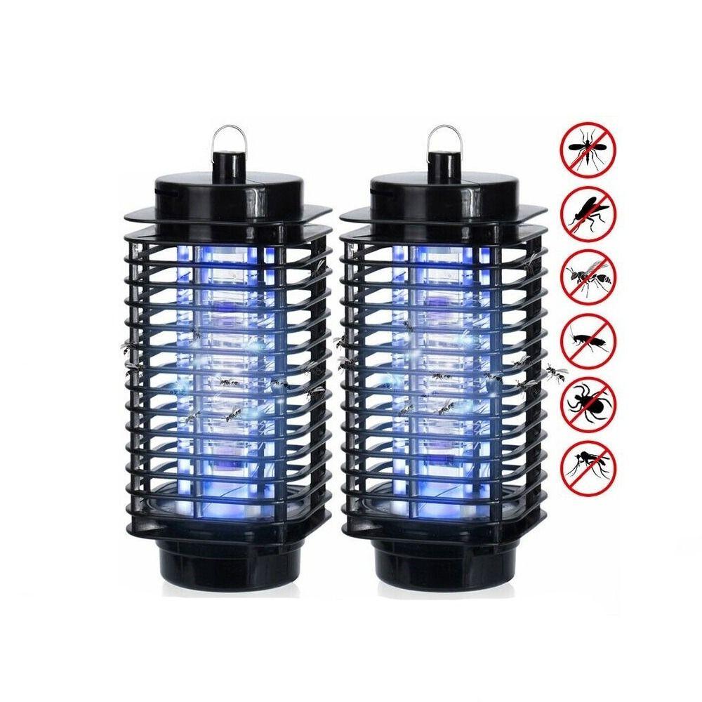 LED Mosquito Killer Lamp Electric Shock Fly Traps Trapping and Insect Killing Lamp Household