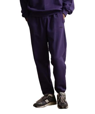 Спортивные штаны Schott, мужские, размер S, 080, фиолетовые, 782-3210009