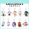 Уникальная фигурка Genshin Impact Аниме Мультфильм Кавайный Брелок Подвеска Акриловый Подарок