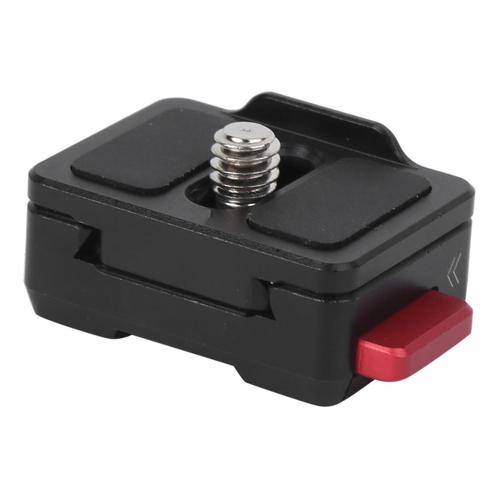 Aluminium Alloy Black Monitor Quick Release Plate 1 4 Inch Screw Fixed Mount Universal Photography Accessory