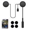 [Improved Model] Motorcycle Helmet Headset, Earphones, Motorcycle Intercom, Bluetooth 5.0 Speaker, Clear Sound Quality, Easy Operation, Easy
