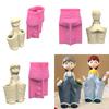 Pants Girl Pen Holder Flower Pot Silicone Molds Table Ornament Mould Plaster Making Tool Epoxy Resin Molds Easy To Clea