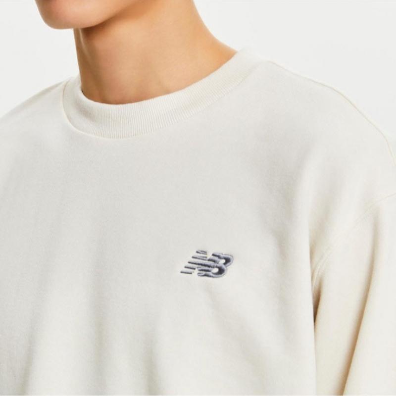 New Balance Футболка с длинным рукавом Rqk Nbnce2s021 35 Public Small Logo Sweatshirt Semi Ove 