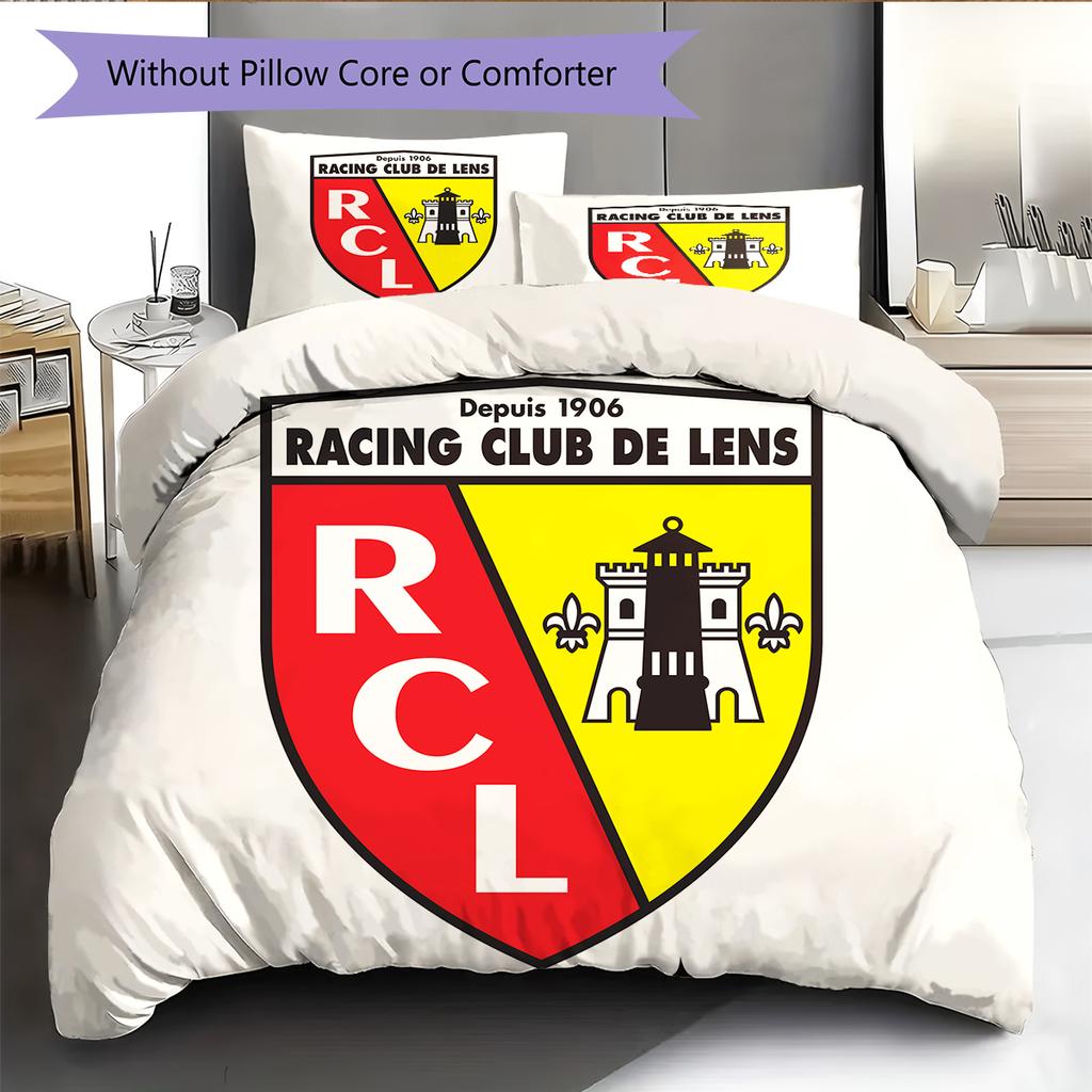 RC Lens Pattern Bedding Home Decoration Birthday Gift (1 * duvet cover + 2 * pillowcase, without core)
