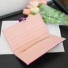 Card Holder Women's Wallet Female Student ID Long Anti-Theft Swiping Clutch High Sense Pu Card Holder Cute Coin Purse