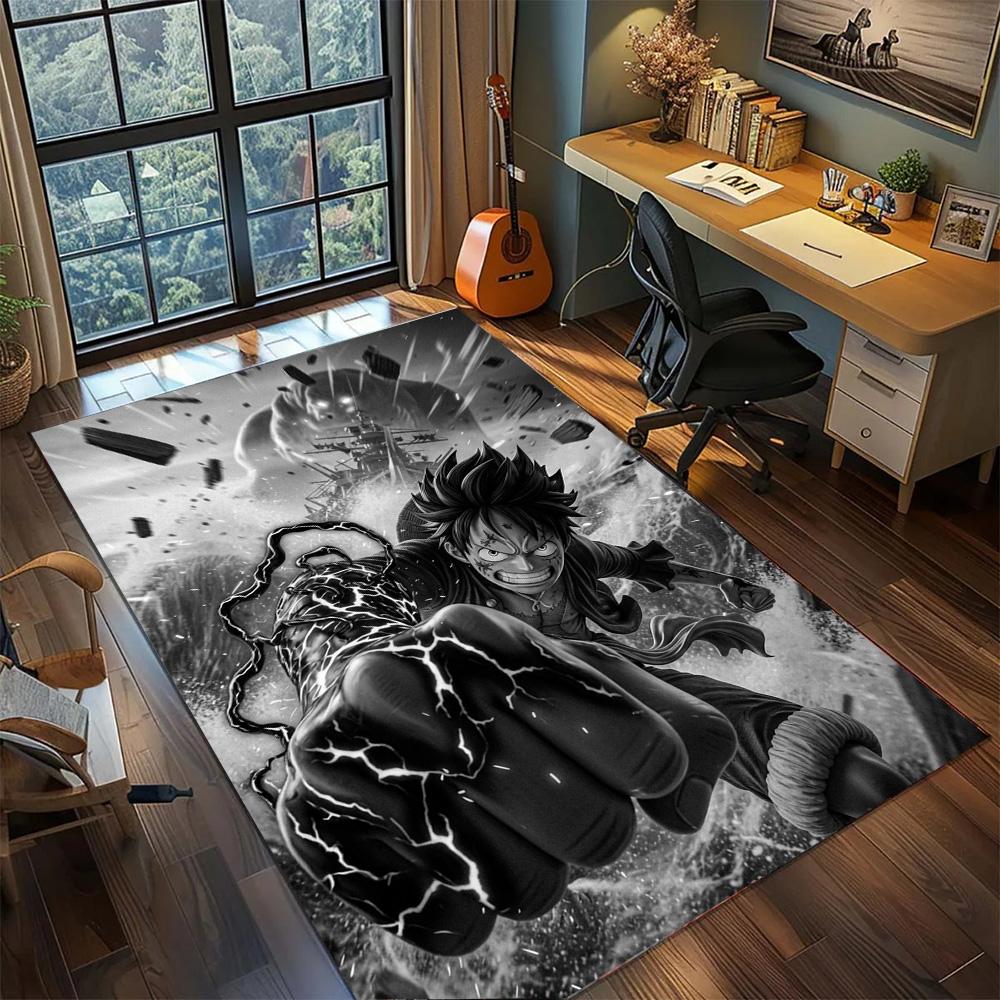 One Piece!Rug Carpet Large Area Rug Non Slip Washable Floor Mat Gamer Room Bedroom Home Decor