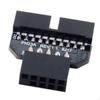 USB 2.0 9-контактный на 3.0 19-контактный Панельный Разъем-Переходник Скорость Передачи Данных 80 Мбит/с для