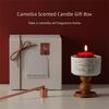 Newly Released Flower Shaped Soy Wax Scented Candles for Holiday Gifts and Souvenirs