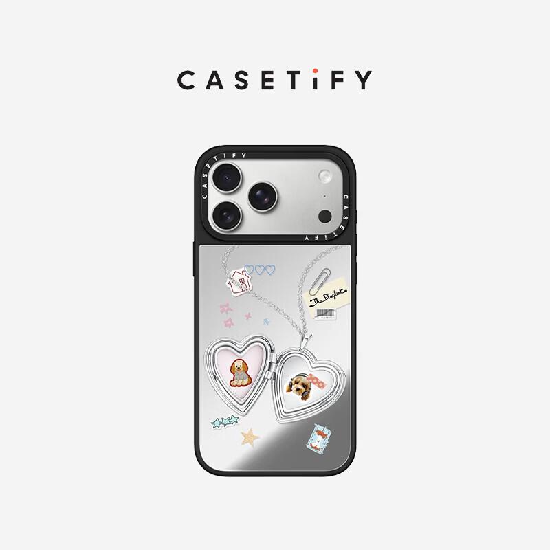 CASETiFY Ouyang Nana Collection Mirror Black Frame MagSafe Phone Case for iPhone 17 Pro Max