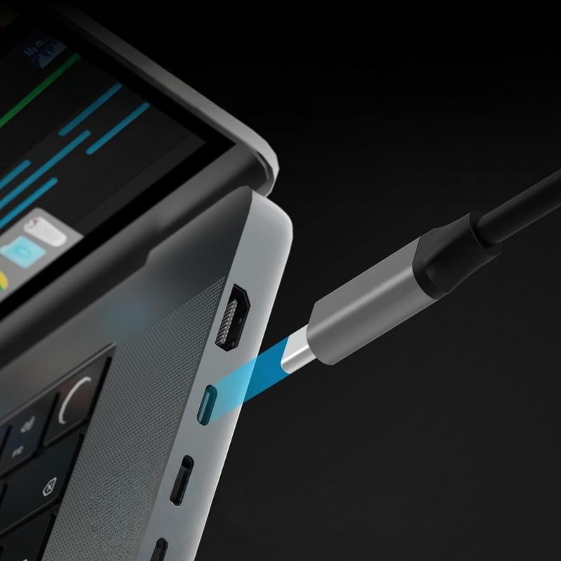 Алюминиевые USB C Ethernet-адаптеры 5000/2500/1000 Мбит/с Высокоскоростные RJ45 Конвертеры Plug and Play Для Ноутбука ПК