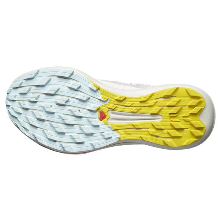 SALOMON Pulsar Trail Pro 2 Comfortable Sports Fabric Shock Absorption Non-Slip Low-Top Running Shoes Women Sneaker White 472098