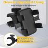 Universal Golf Cart Phone Holder Mount Compatible with EZGO/Club Car/Yamaha For IPhone/Galaxy/Huawei Quick Release/360° Rotatabl