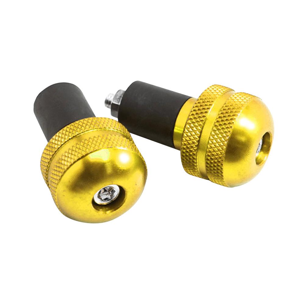 2 шт. 7/8 "22 мм мотоциклетный алюминиевый руль, сбалансированная вилка, слайдер, конец ручки, весовые ручки, крышка для Honda Suzuki