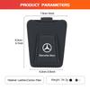 CRC1 Leather Car Glasses Clip Sun Visor Eyeglasses Card Ticket Holder For Mercedes Benz C180 C300 W124 W176 W177 C200 C260 GLC CLE