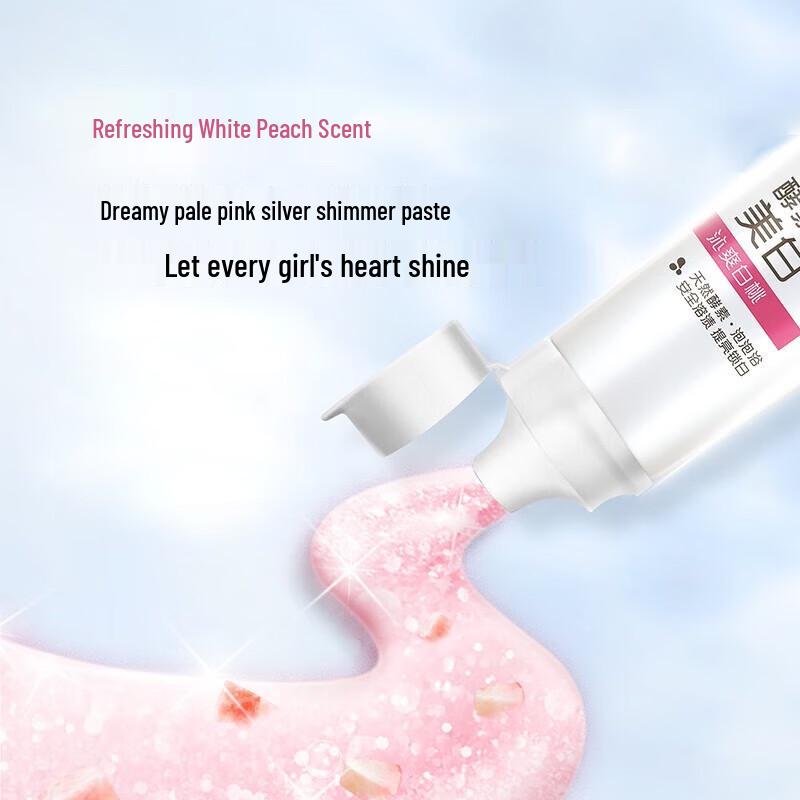 Набор отбеливающих зубных паст Colgate Optic White & Peach