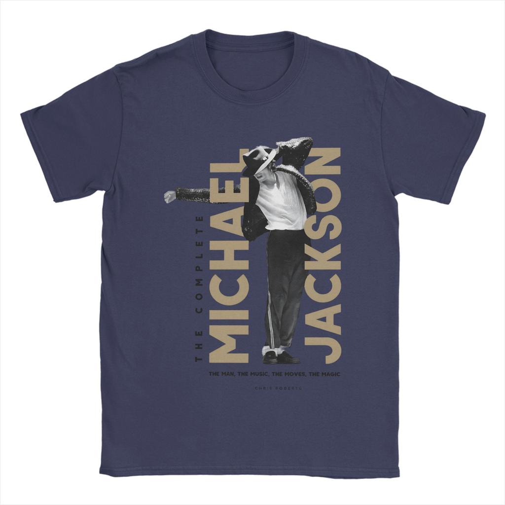 Funny MJ Michael Jackson TShirt Unisex Round Collar Cotton T Shirt Short Sleeve Tees Gift Idea Tops