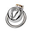 New Chastity Lock Metal Cock Cage Curve Ring Chastiy Belt Men Bondage BDSM Sex Toy Anti Cheat Erotic Urethral Penis Cage
