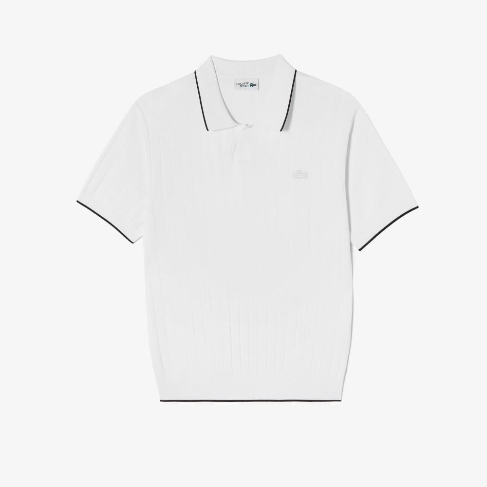 [Lacoste] Men's Open-Collar Sweater AH721E-56G001